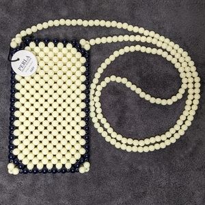 *RARE  Limited Run* Hay - Perla Ana Kras - Handmade Beaded Phone Holder